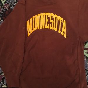 Vintage Minnesota Champion Reverse Weave